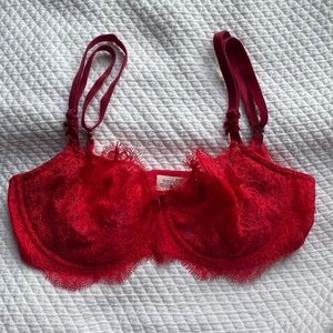 Red Dream Angels Wicked Unlined Bra